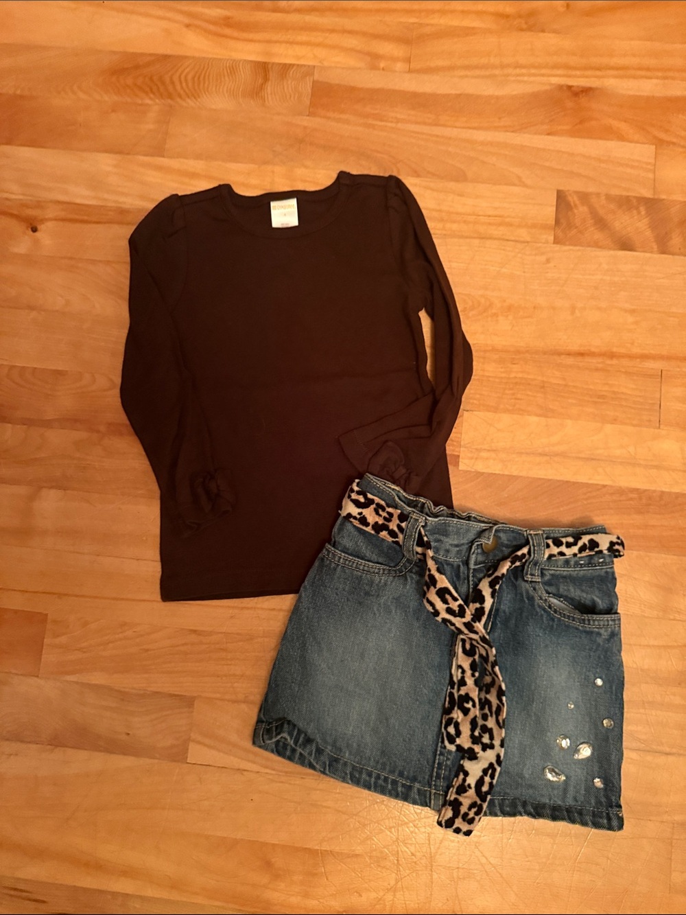 Gymboree Brown Long Sleeve Tee